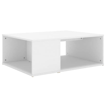 Couchtisch Weiß 90x67x33 cm Holzwerkstoff