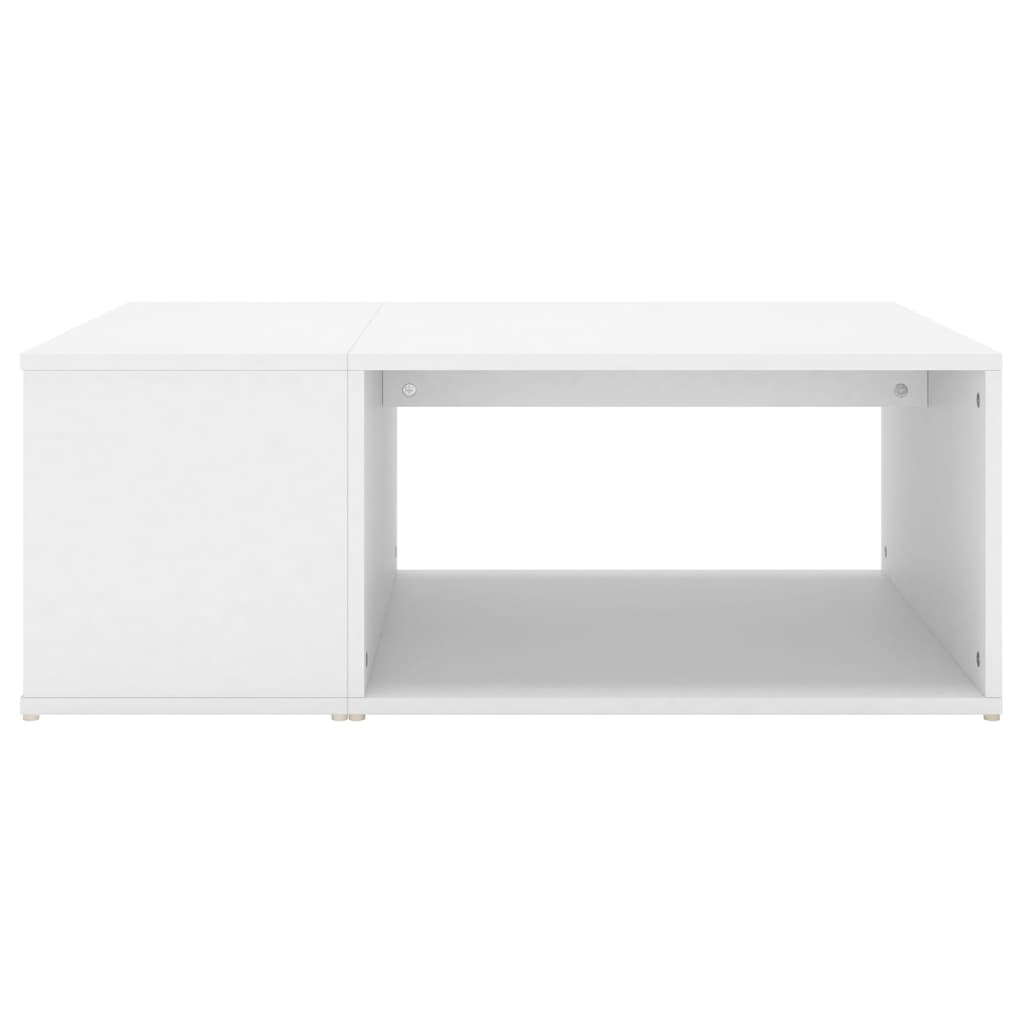 Coffee Table White 90x67x33 cm Wood Material