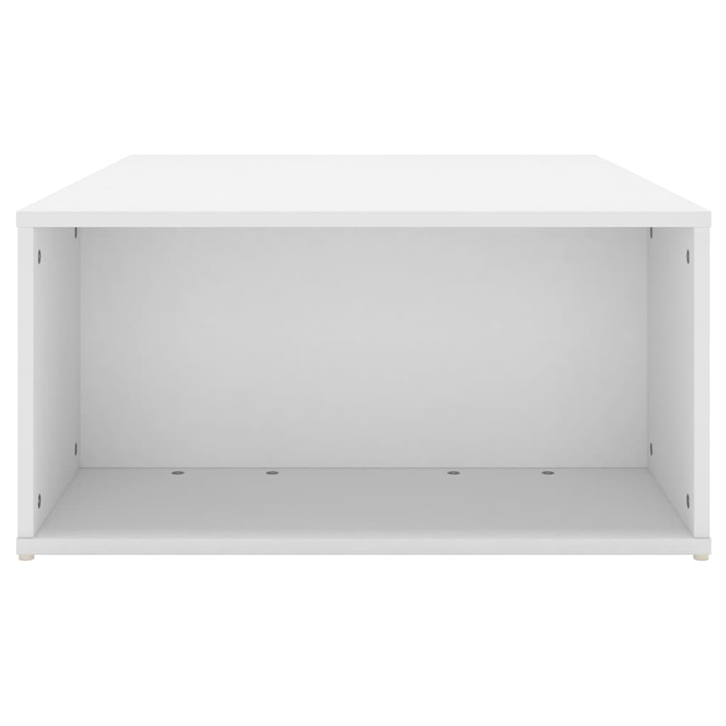 Coffee Table White 90x67x33 cm Wood Material