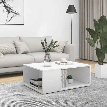 Couchtisch Weiß 90x67x33 cm Holzwerkstoff