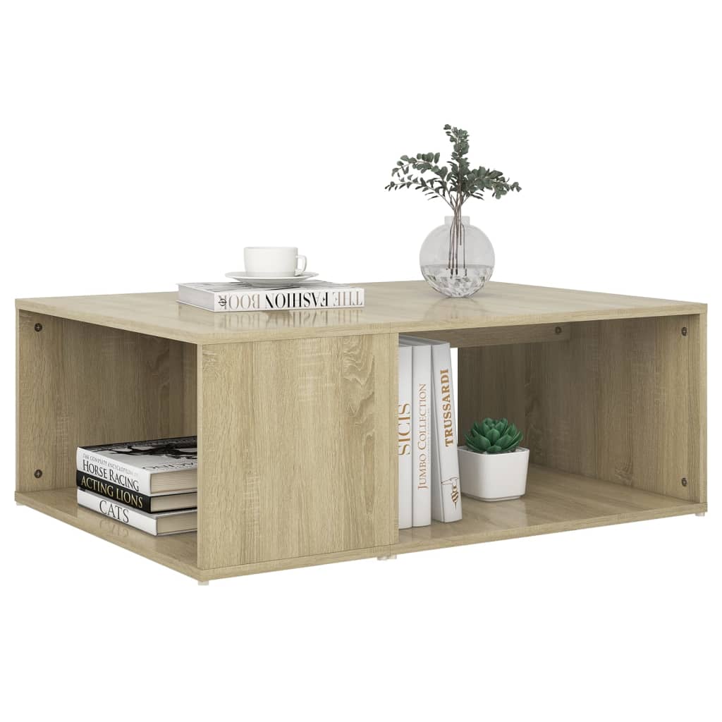 Coffee table Sonoma oak 90x67x33 cm wood material