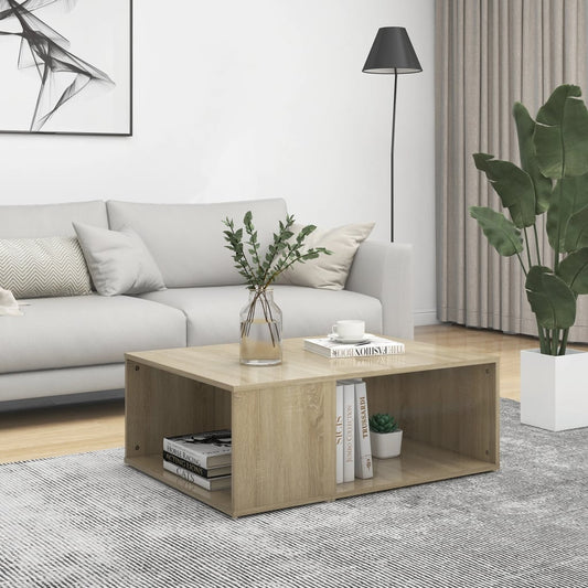 Coffee table Sonoma oak 90x67x33 cm wood material
