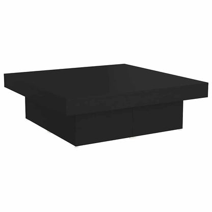 Couchtisch Schwarz 90x90x28 cm Holzwerkstoff