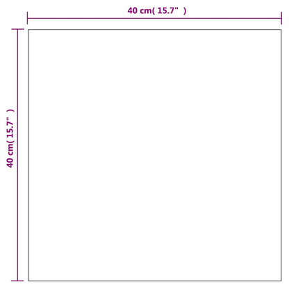 Wandspiegel mit LED-Beleuchtung Quadratisch Glas