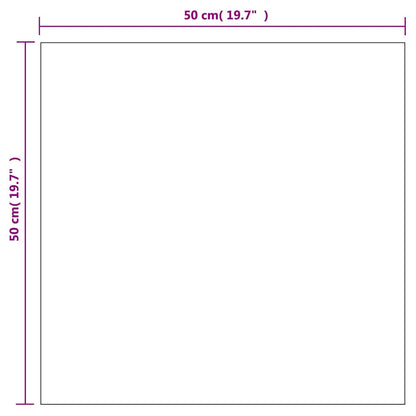 Wandspiegel mit LED-Beleuchtung Quadratisch Glas