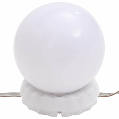 Wandspiegel mit LED-Beleuchtung Rechteckig Glas