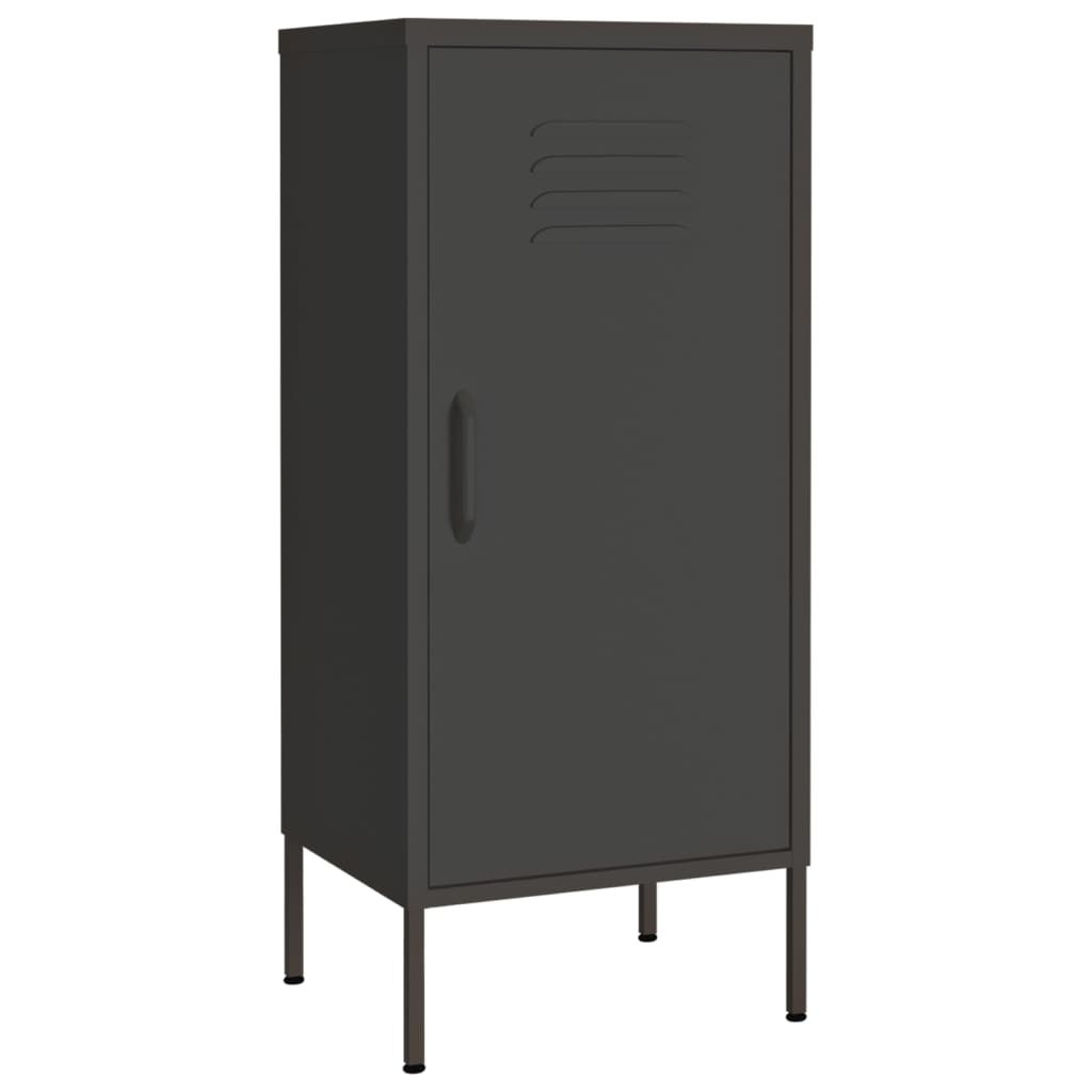 Armoire de rangement anthracite 42,5x35x101,5 cm acier