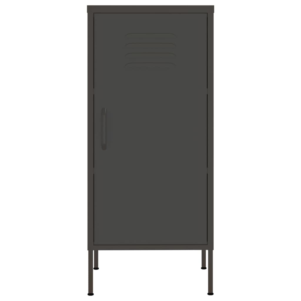 Armoire de rangement anthracite 42,5x35x101,5 cm acier