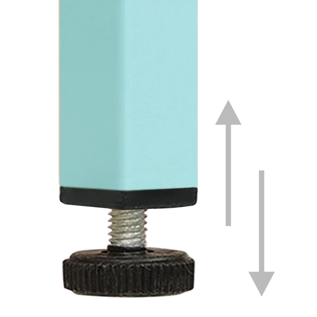 Armoire vestiaire vert menthe 35x46x180 cm acier