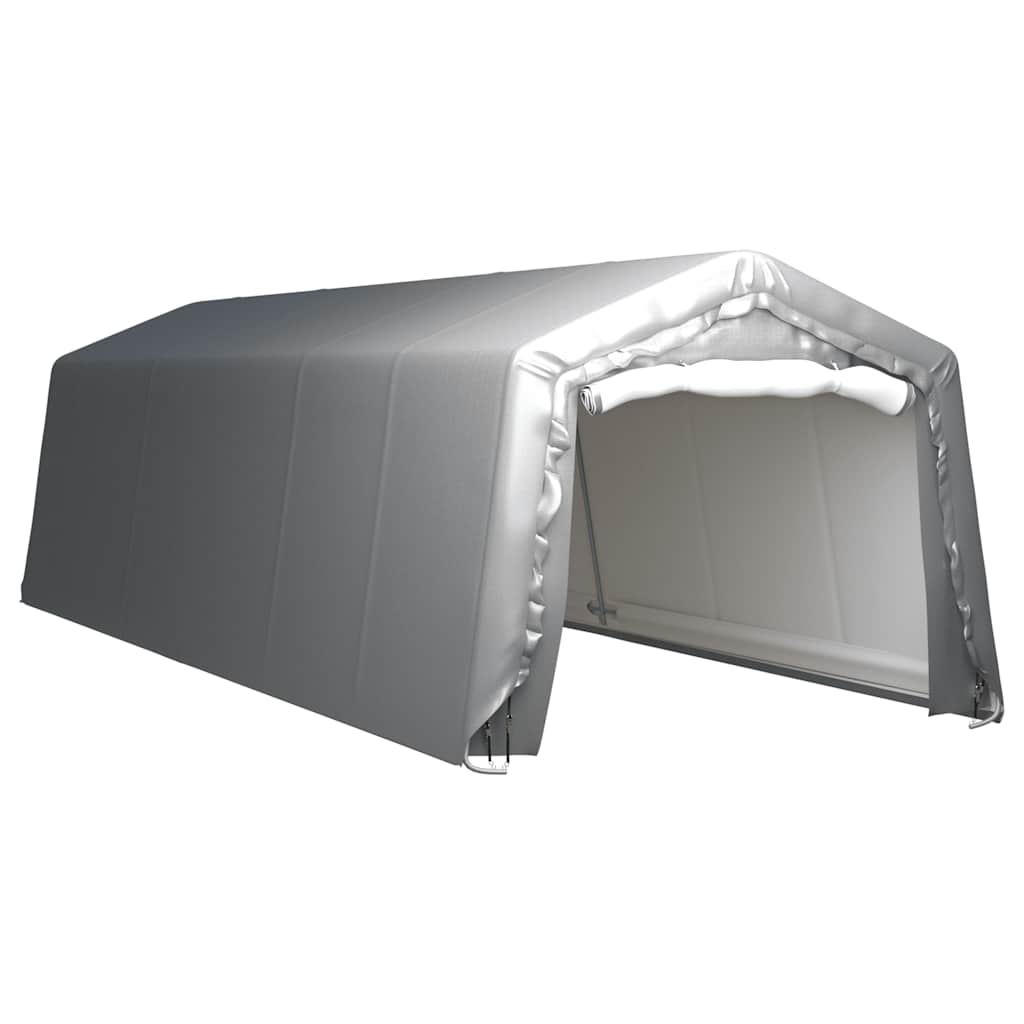 Tente de rangement 300x900 cm gris acier