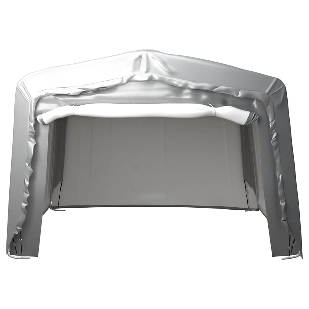 Tente de rangement 370x370 cm gris acier