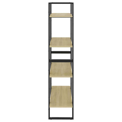 Bücherregal 4 Fächer Sonoma-Eiche 80x30x140 cm Holzwerkstoff