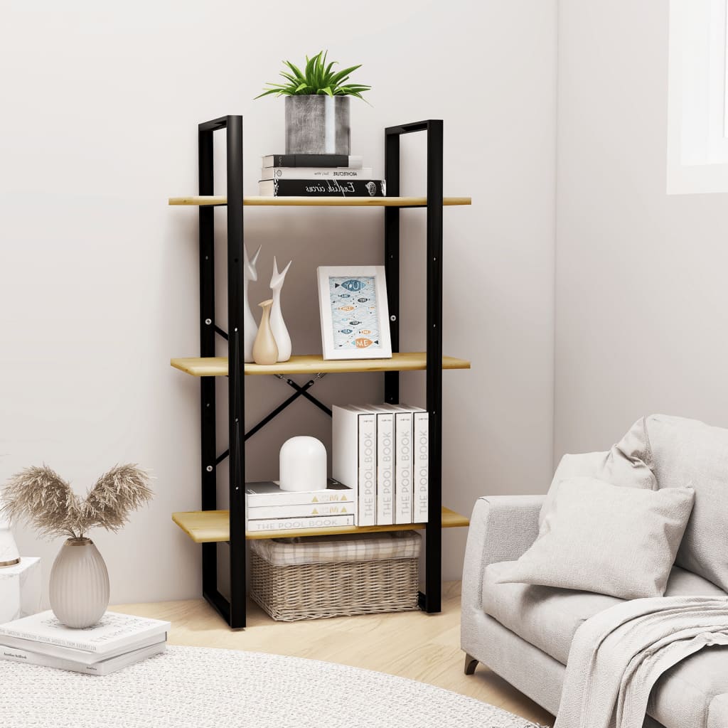 Etagère sur pied 60x30x105 cm en pin massif