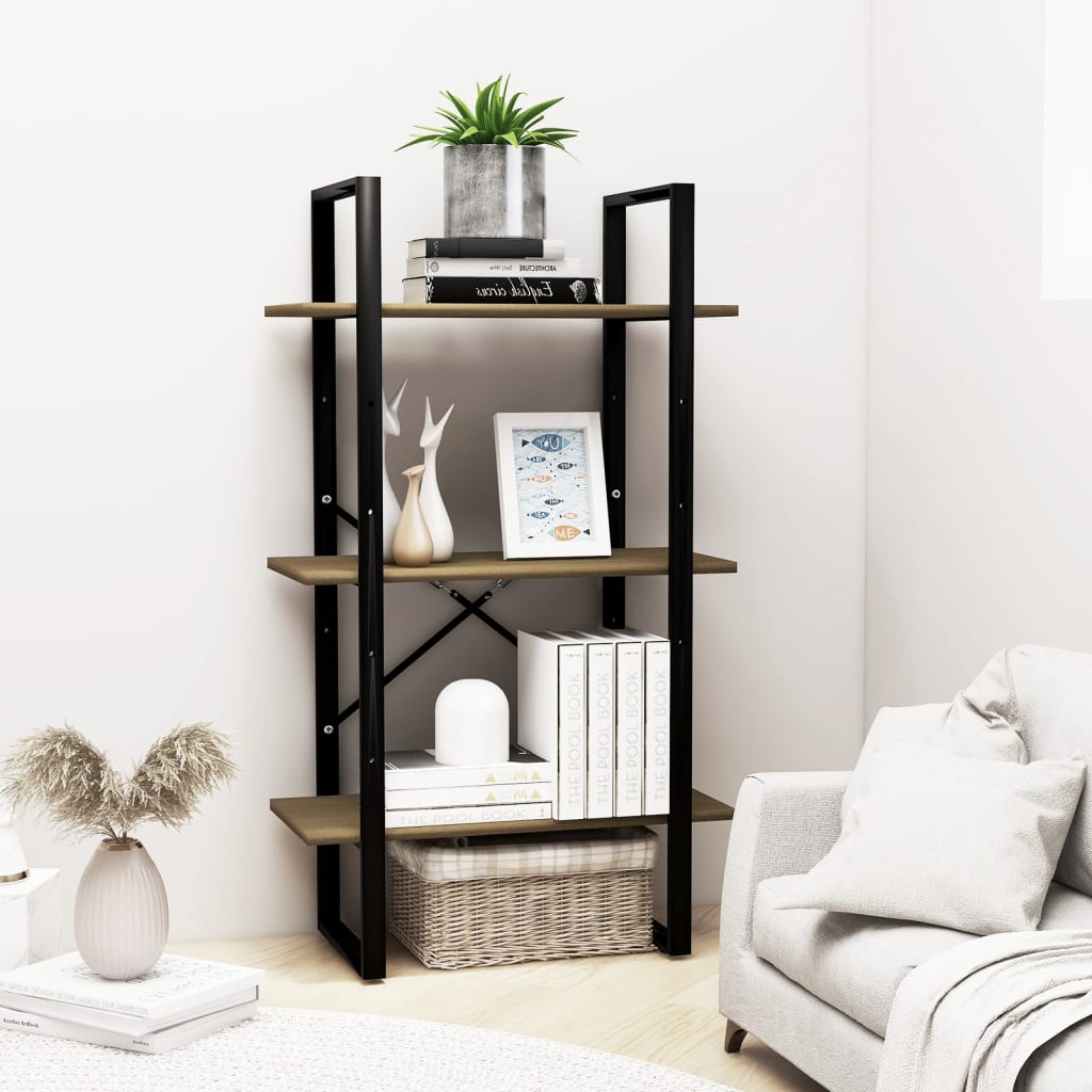 Etagère sur pied 60x30x105 cm en pin massif