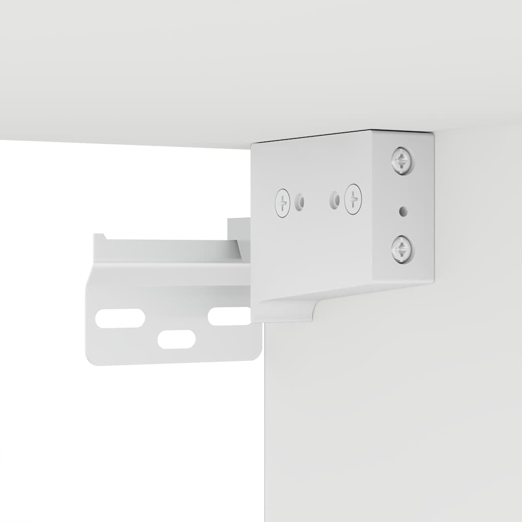 3-tlg. TV-Schrank-Set Weiß Holzwerkstoff