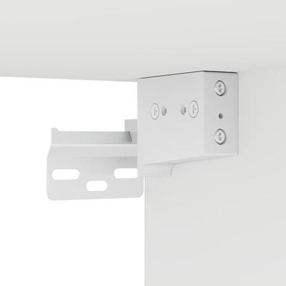 4-tlg. TV-Schrank-Set Weiß Holzwerkstoff