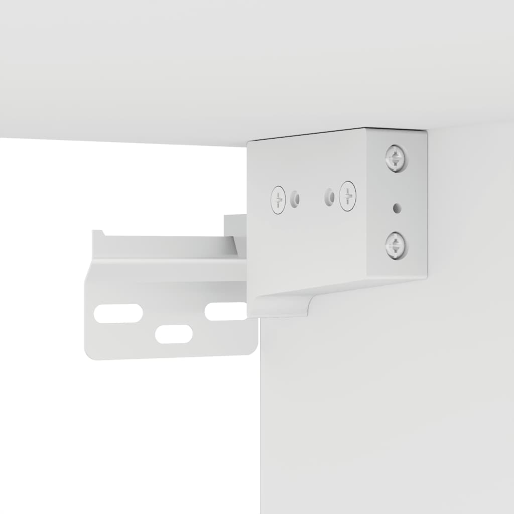 6-tlg. TV-Schrank-Set Weiß Holzwerkstoff