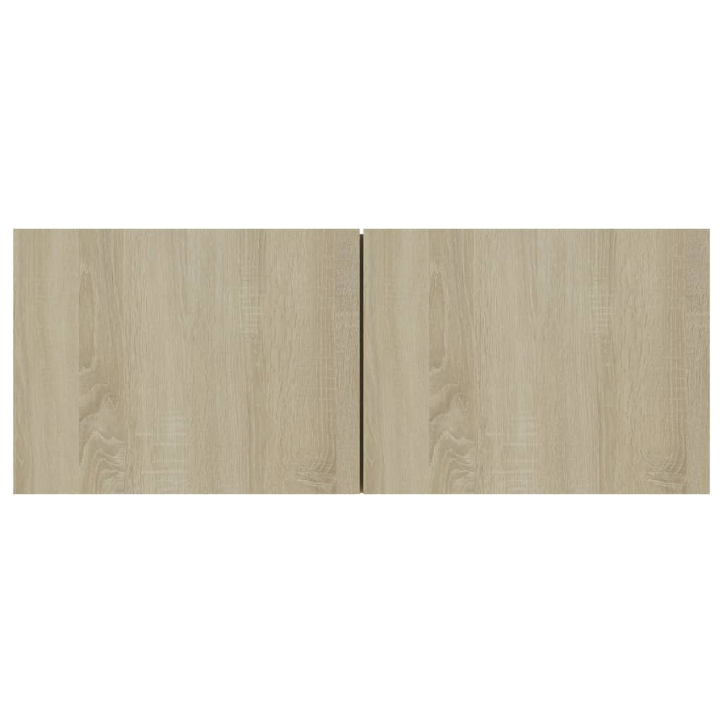 Meubles TV 4 pièces en chêne Sonoma 80 x 30 x 30 cm, matériau à base de bois