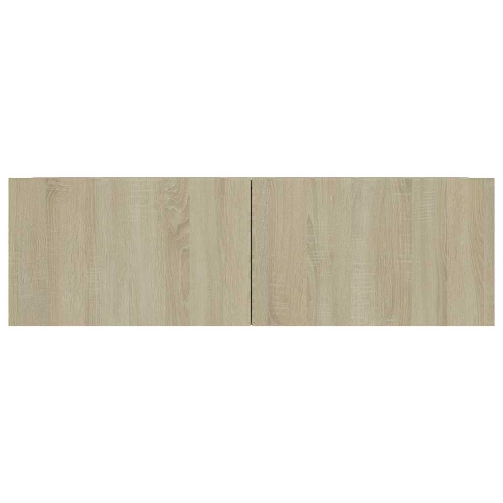 TV-Schränke 4 Stk. Sonoma-Eiche 100x30x30 cm Holzwerkstoff