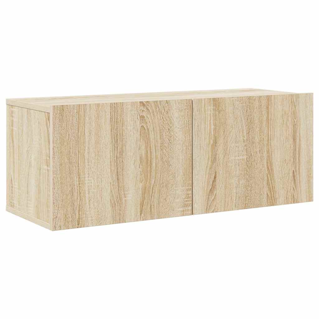8-tlg. TV-Schrank-Set Sonoma-Eiche Holzwerkstoff