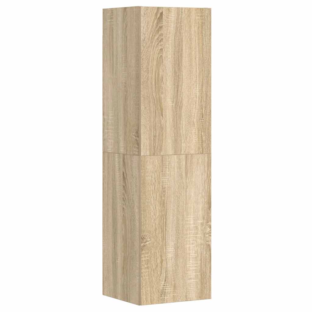 3-tlg. TV-Schrank-Set Sonoma-Eiche Holzwerkstoff