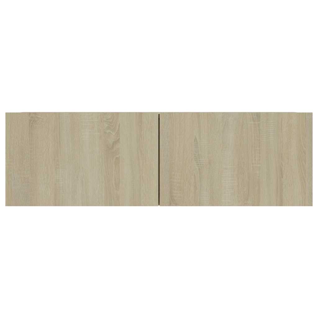 8-tlg. TV-Schrank-Set Sonoma-Eiche Holzwerkstoff