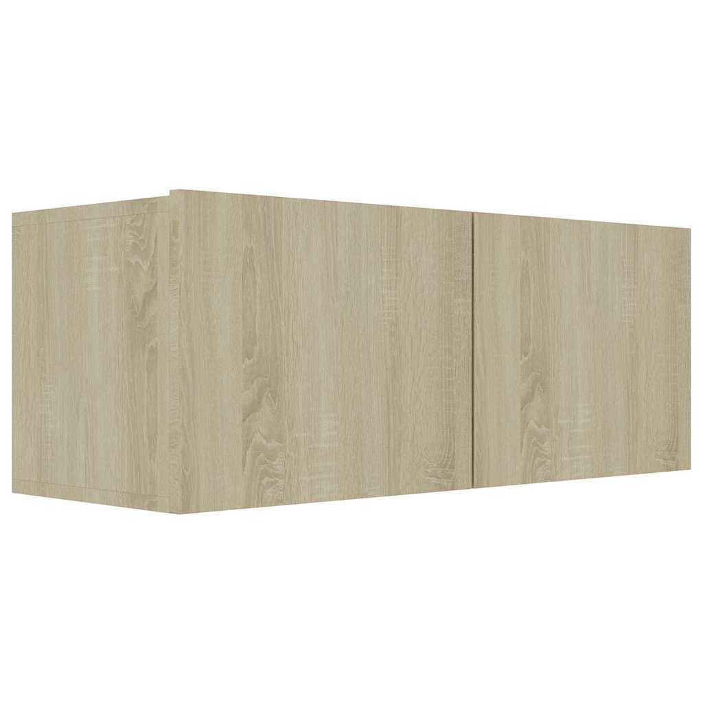 6-tlg. TV-Schrank-Set Sonoma-Eiche Holzwerkstoff