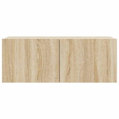 6-tlg. TV-Schrank-Set Sonoma-Eiche Holzwerkstoff