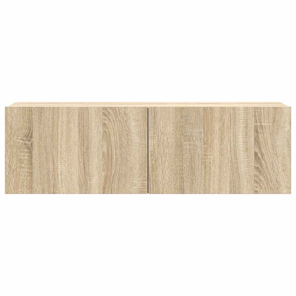 6-tlg. TV-Schrank-Set Sonoma-Eiche Holzwerkstoff