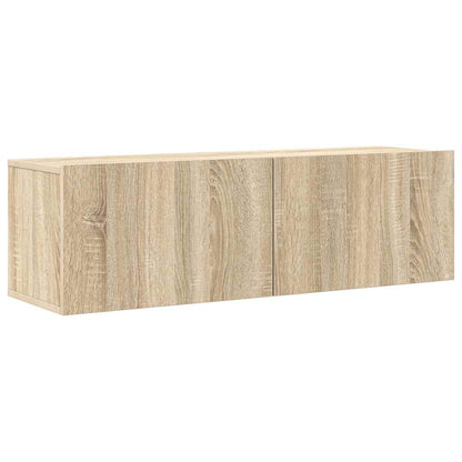 6-tlg. TV-Schrank-Set Sonoma-Eiche Holzwerkstoff