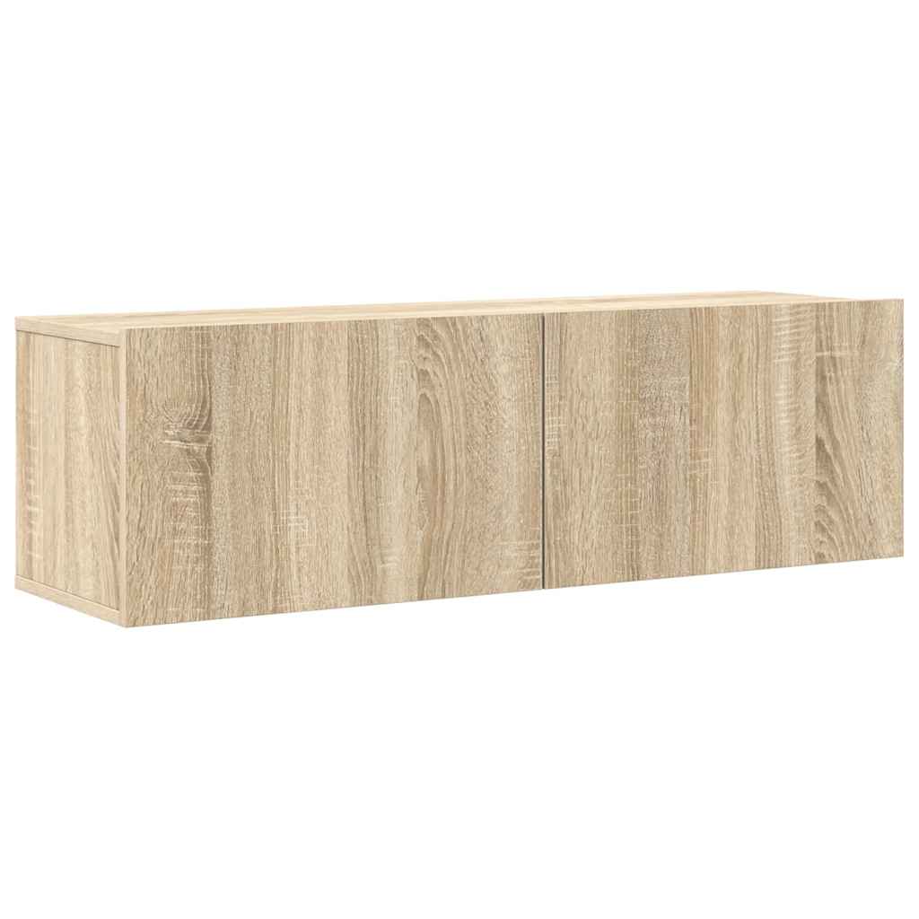 6-tlg. TV-Schrank-Set Sonoma-Eiche Holzwerkstoff