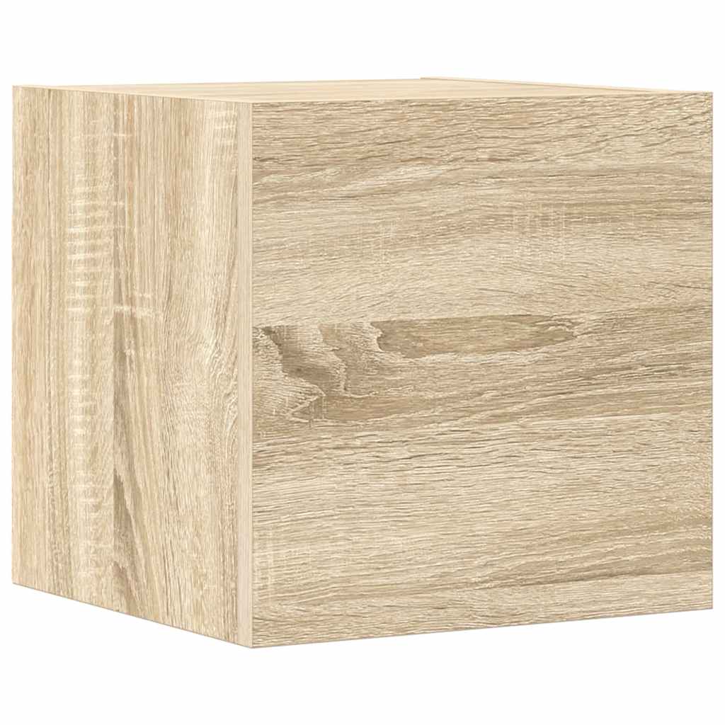 8-tlg. TV-Schrank-Set Sonoma-Eiche Holzwerkstoff