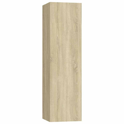 7-tlg. TV-Schrank-Set Sonoma-Eiche Holzwerkstoff