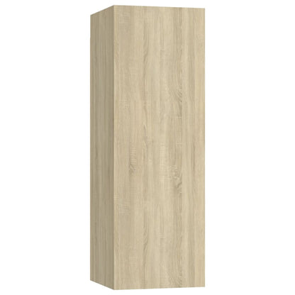 7-tlg. TV-Schrank-Set Sonoma-Eiche Holzwerkstoff
