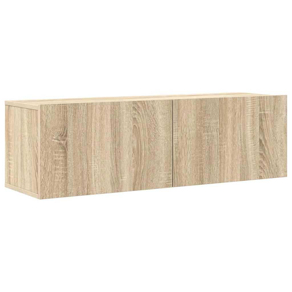 8-tlg. TV-Schrank-Set Sonoma-Eiche Holzwerkstoff