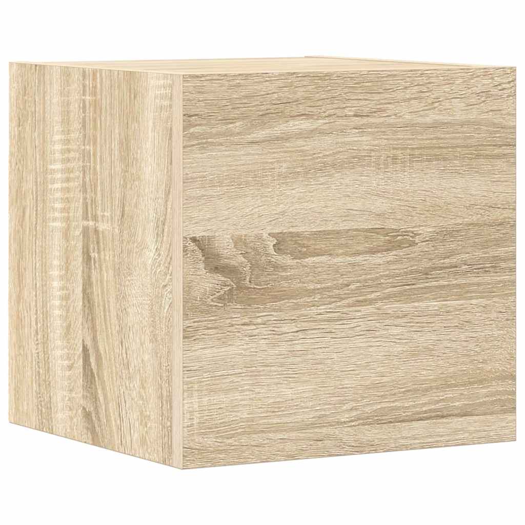 8-tlg. TV-Schrank-Set Sonoma-Eiche Holzwerkstoff
