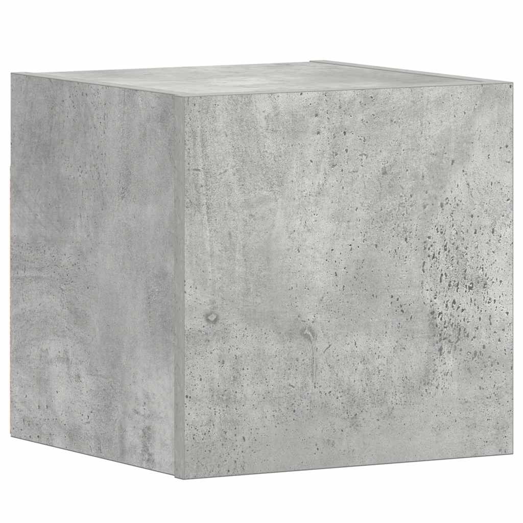 5-tlg. TV-Schrank-Set Betongrau Holzwerkstoff