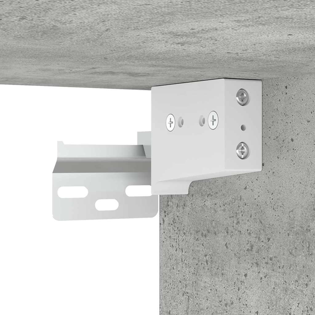5-tlg. TV-Schrank-Set Betongrau Holzwerkstoff