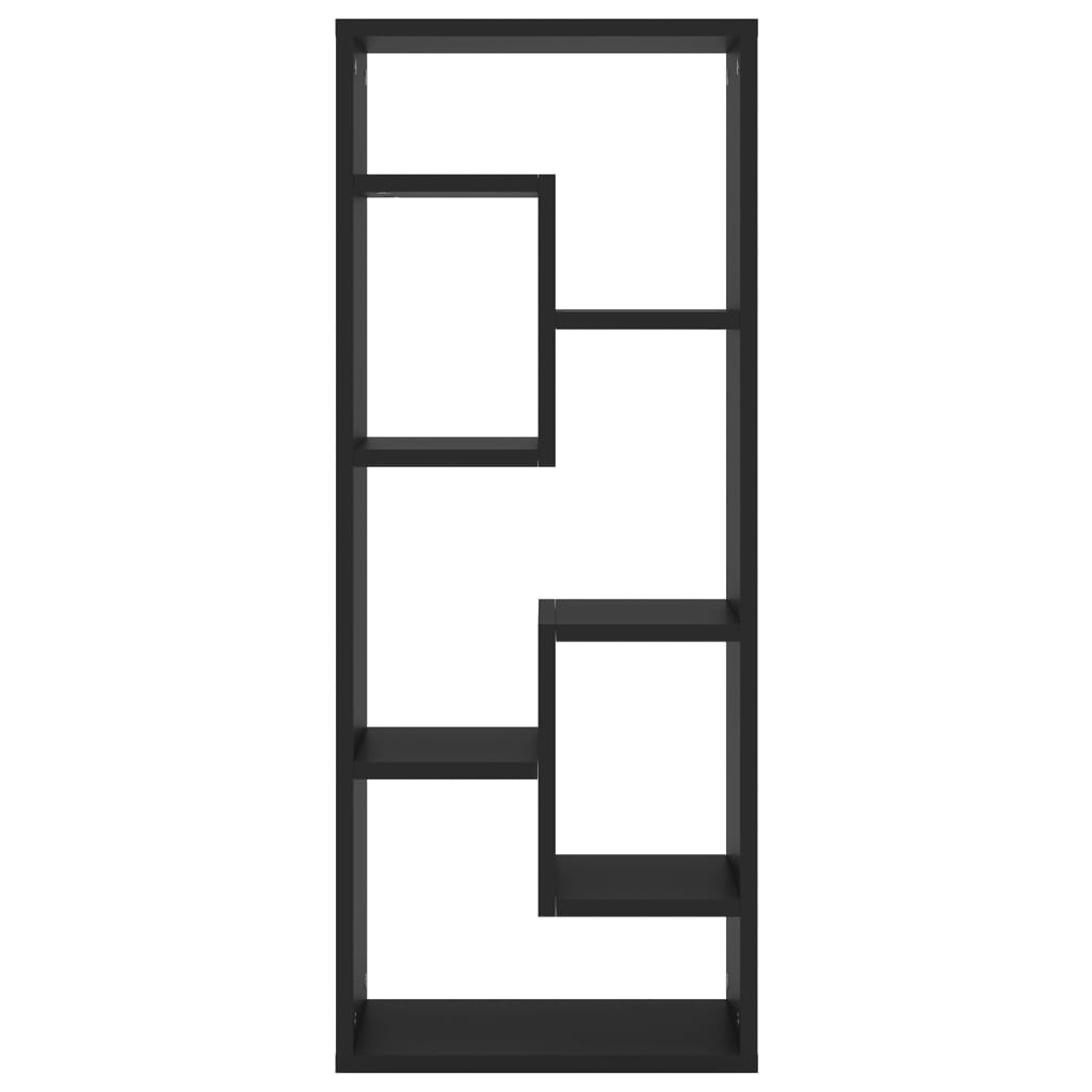Wall Shelf White 36x16x90 cm Wood Material