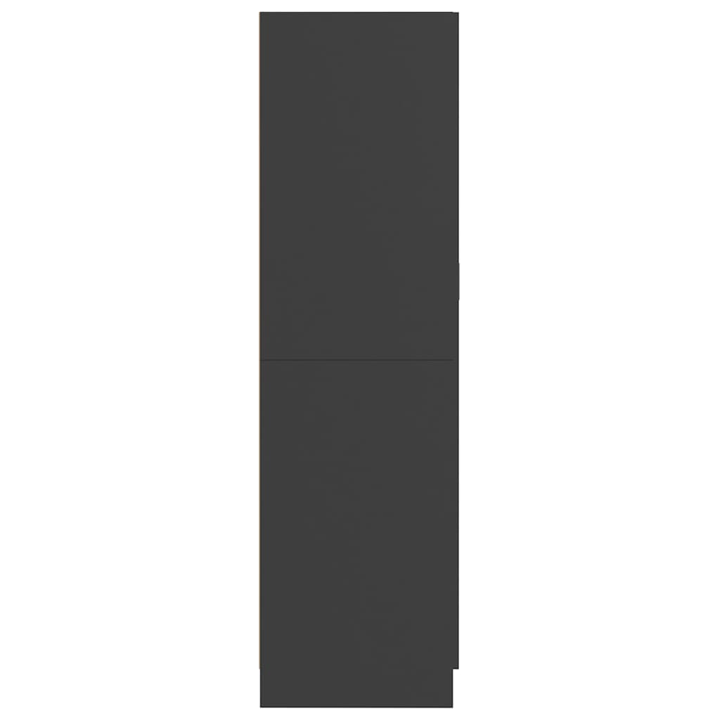 Kleiderschrank Grau 82,5x51,5x180 cm Holzwerkstoff