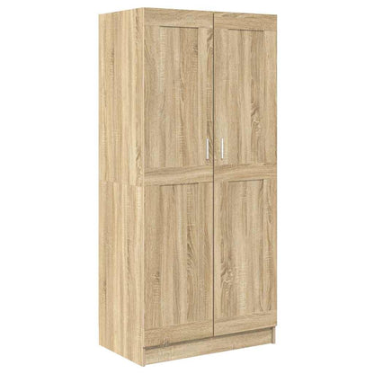 Kleiderschrank Sonoma-Eiche 82,5x51,5x180 cm Holzwerkstoff