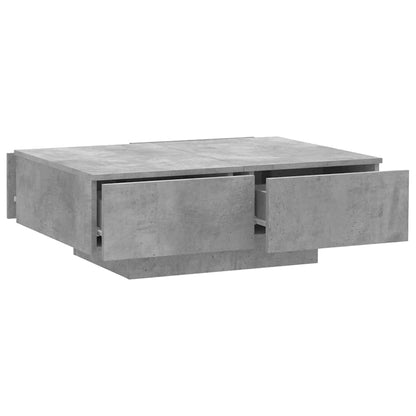 Couchtisch Betongrau 90x60x31 cm Holzwerkstoff