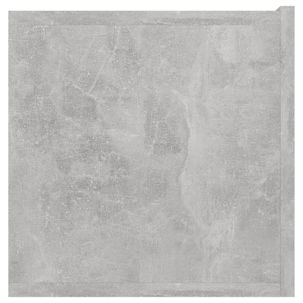 Armoires murales TV 3 pcs gris béton 60x30x30 cm