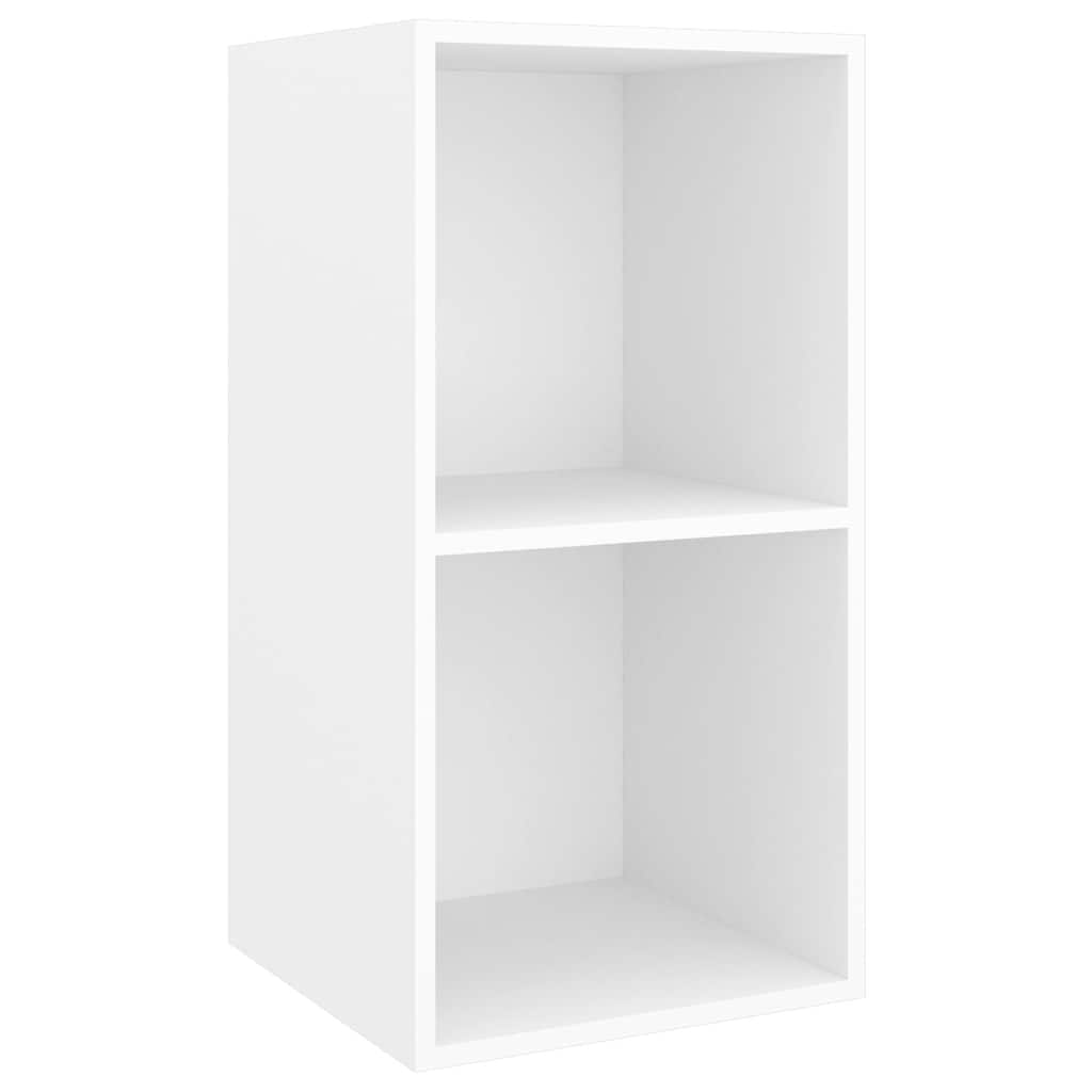4-tlg. TV-Schrank-Set Weiß Holzwerkstoff
