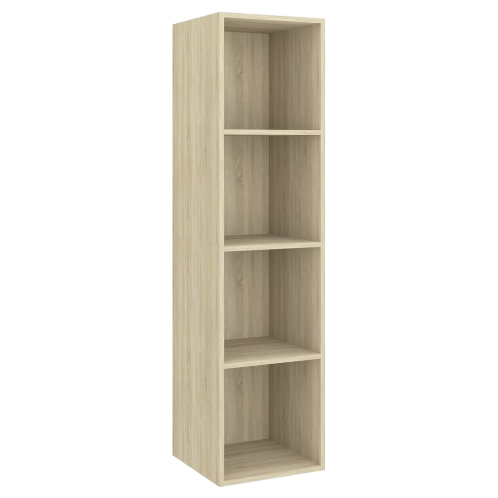 Ensemble de meubles TV 2 pièces en bois de chêne Sonoma