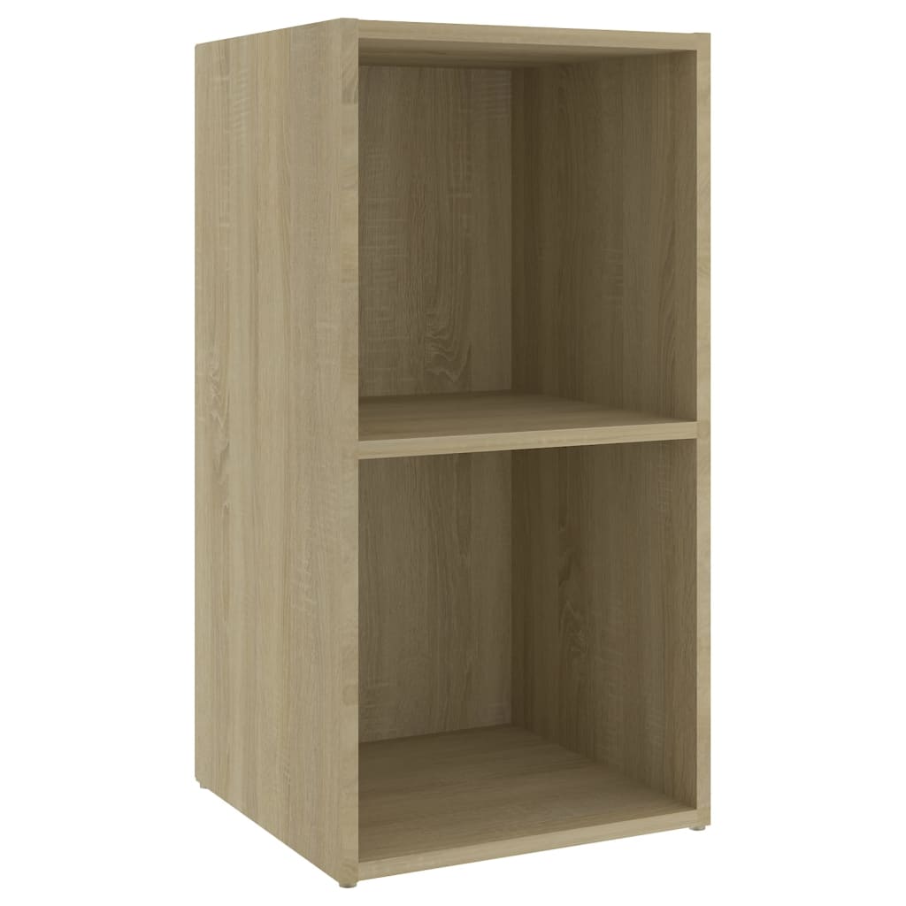 Meubles TV, lot de 2, en chêne Sonoma, 72 x 35 x 36,5 cm, matériau bois