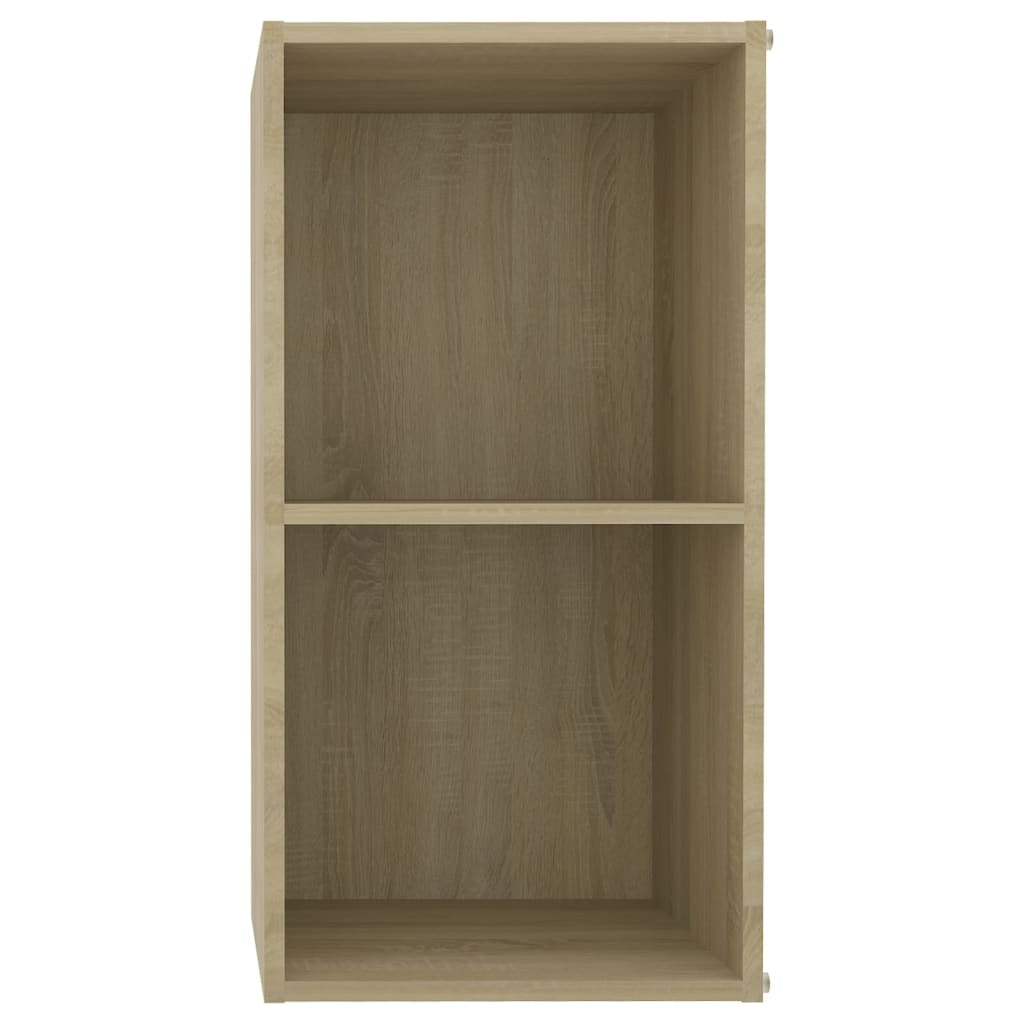 Meubles TV, lot de 2, en chêne Sonoma, 72 x 35 x 36,5 cm, matériau bois