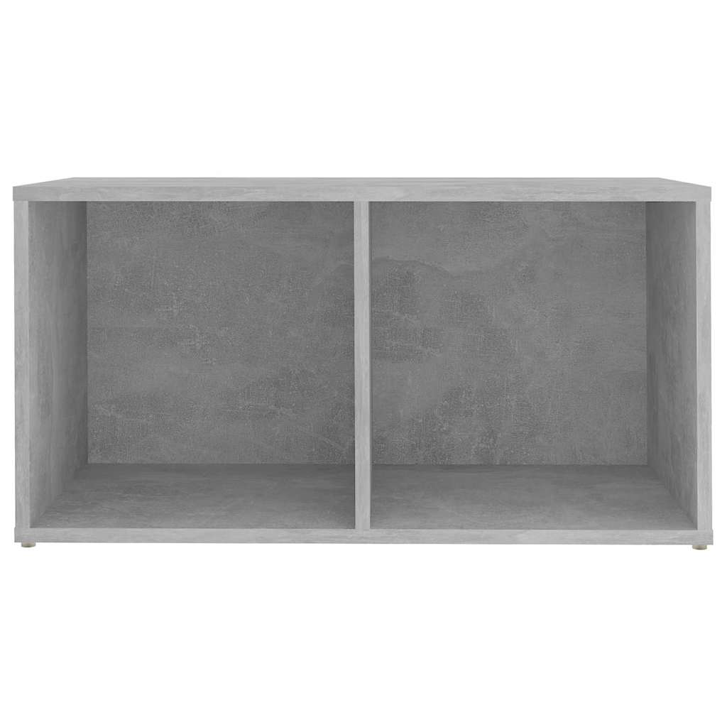 TV-Schränke 2 Stk. Betongrau 72x35x36,5 cm Holzwerkstoff