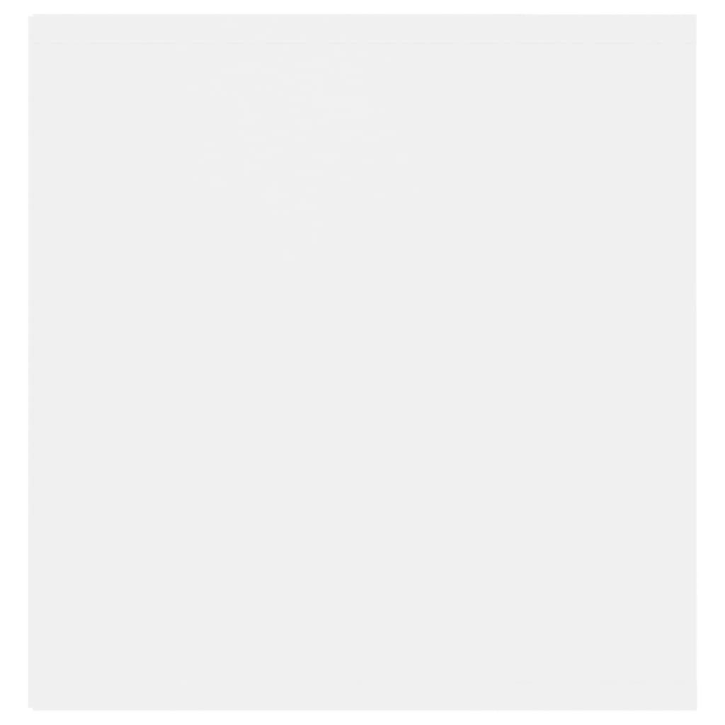 Meubles TV, lot de 2, blanc, 107 x 35 x 37 cm, matériau à base de bois