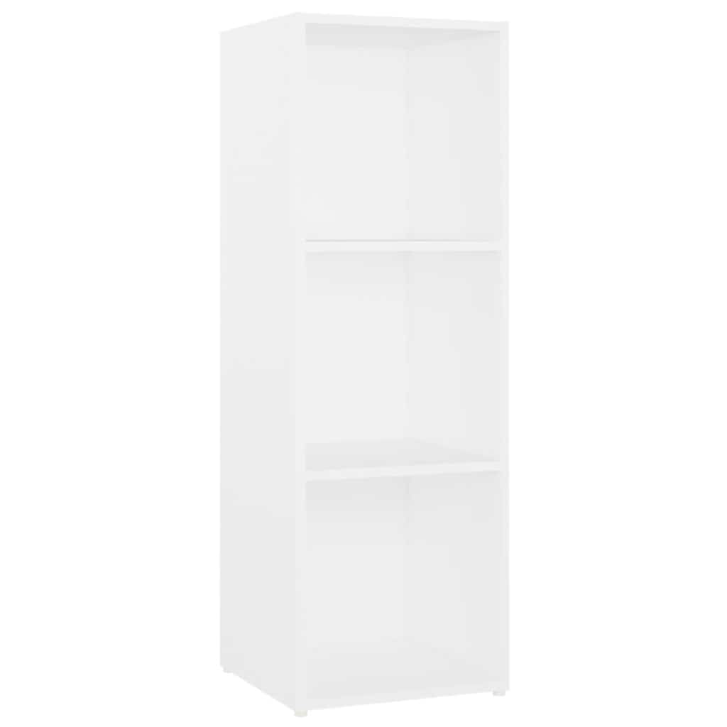 TV-Schränke 2 Stk. Weiß 107x35x37 cm Holzwerkstoff